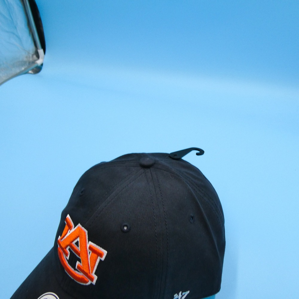 '47 Brand Cap Womens One Size Clean Up Auburn Tigers Navy Blue Cotton Adjustable - Picture 4 of 8